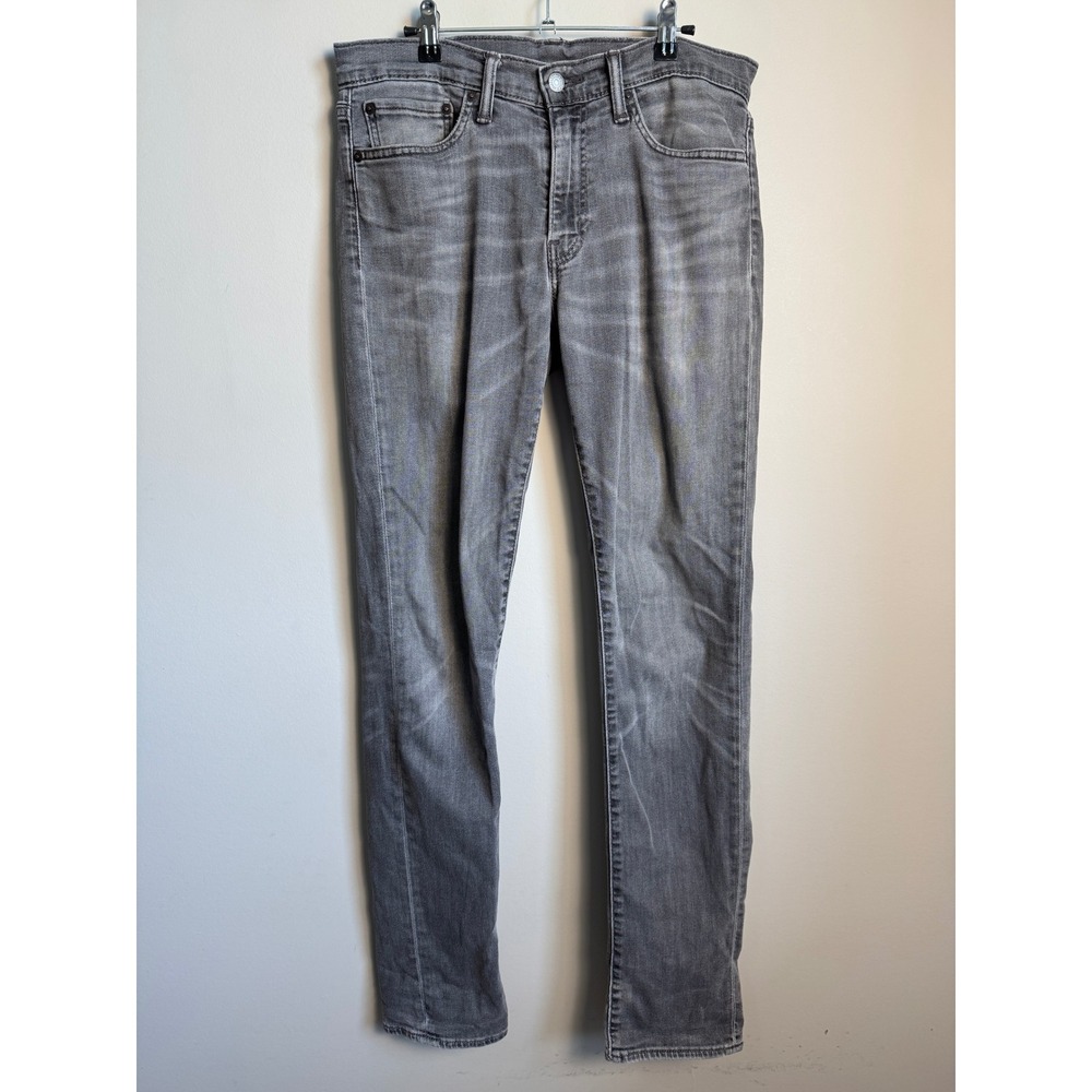 Levi's Mens Gray 511 Slim Fit Jeans 32x34 Denim Casual Classic Stretch Capsule